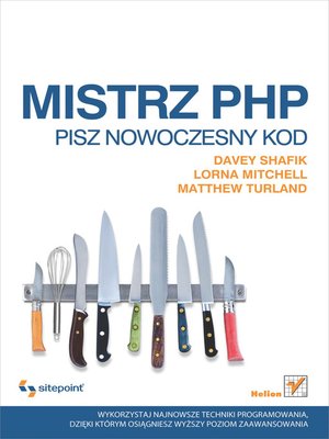 cover image of Mistrz PHP. Pisz nowoczesny kod